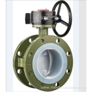 automatic Fluorine Butterfly Valve